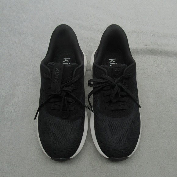 Kizik Shoes - Kizik Women 9 2E Wide Walking Shoe Black Hands Free Slip On Lightweight Athletic
